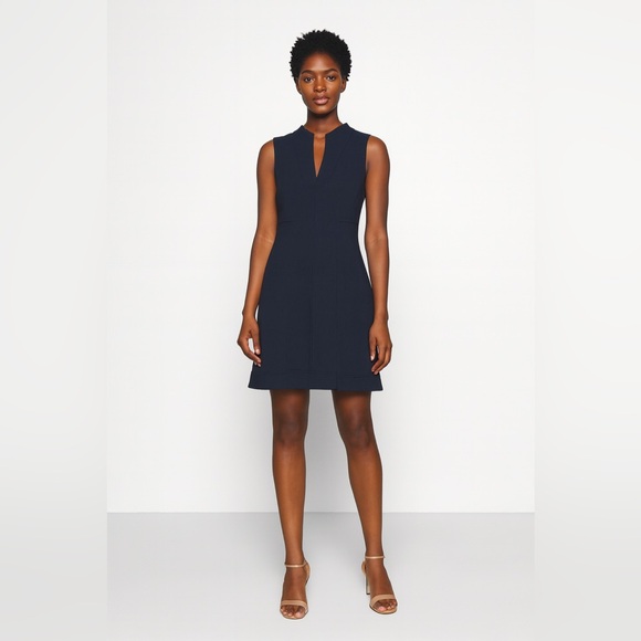 Tibi Dresses & Skirts - 🖤 Tibi Black Sheath Mini Dress Sleeveless Size 8 🖤‎